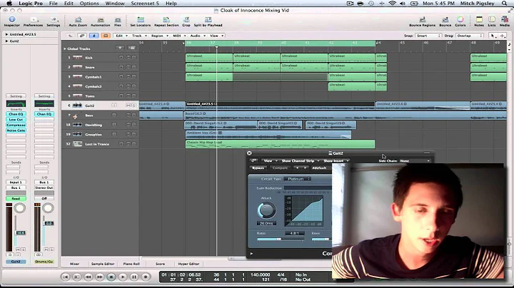 Logic Pro 9 Tutorial - Mixing Techniques (Part #1)
