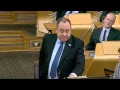 Alex Salmond - First Minister&#39;s Questions 07/02/13