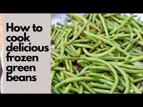 Video: How To Cook Frozen Green Beans