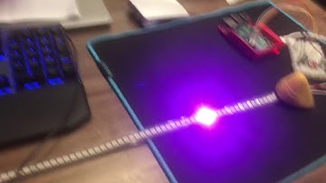 Concept Demonstration - IFB102 - Neopixel Strip Controlled by Node-RED GUI and Audio Visualiser