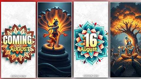 Janmashtami Coming Soon Status Editing Alight Motion | Krishna Janmashtami Video Editing | #tutorial