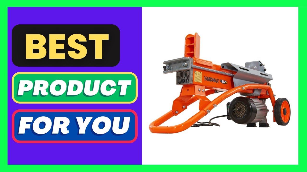 YARDMAX YS0650 6.5 Ton Electric Log Splitter