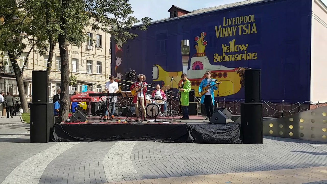 the BeatleVs - Something (live in Vinnytsia 2017 Liverpool square)