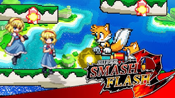SSF2 09b mod fights| Alice Margatroid Vs Tails