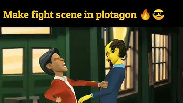 I made better fighting scene in plotagon 🔥🔥🔥 | Make fighting scene in plotagon 🔥 | Plotagon story