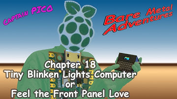 Tiny Blinken Lights Computer - BMA 18