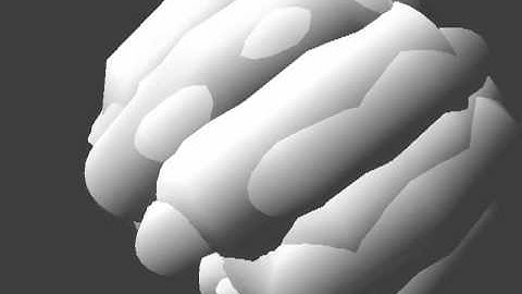 OpenGL - Torus Knot with music sync