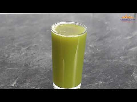 Video: Cucumber And Apple Juice - A Step By Step Recipe With A Photo