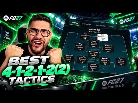 The BEST TIKI-TAKA 4-1-2-1-2(2) META TACTICS in FC 27! The Ultimate Passing Formation!