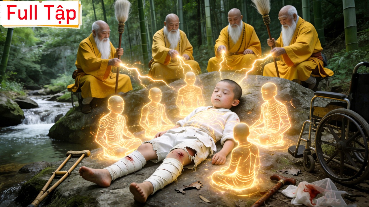 Cậu mồ côi được mười tám La Hán nhận đệ tử, truyền hết võ thuật trước khi xuống núi báo thù.