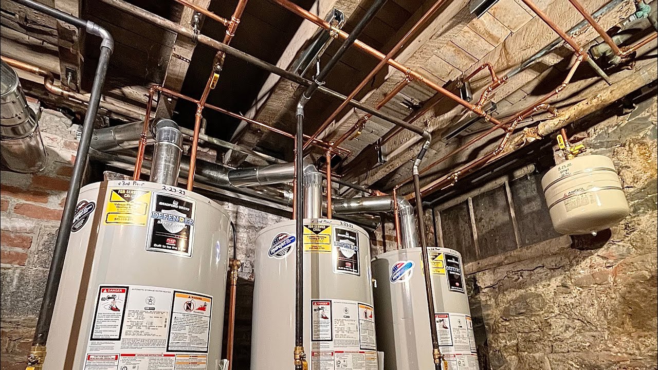 Triple Water Heater Swap! Carbon Monoxide Risk! Multi Family Dwelling