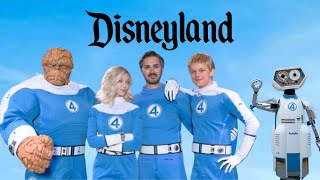 The Fantastic Four are Coming to Disneyland!