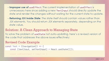 Solving the Problem of useState Not Auto-Updating in React Native