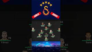 Güncel Kadrosu İle Şampi̇yonlar Li̇gi̇nde Galatasaray Kaç Puan Toplar ?