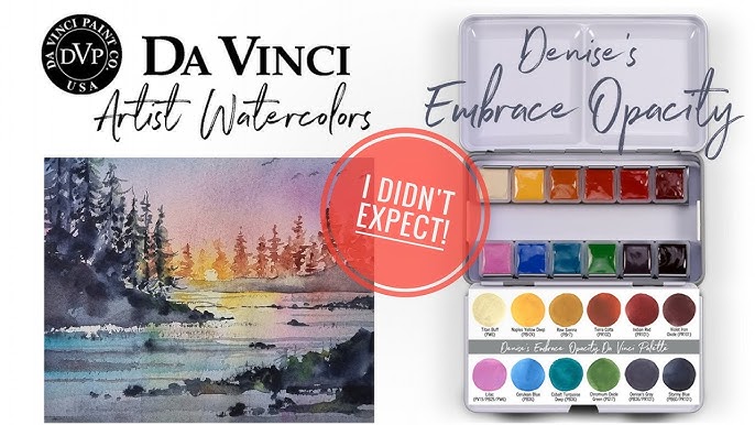 Da Vinci Paints Watercolor Tin