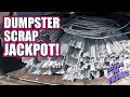 INSANE Scrap Metal Dumpster Diving! - Trash Picking Recycling 22