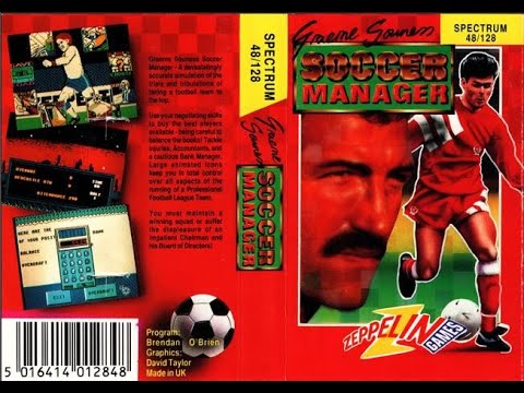 Retro Gaming Ep 48: Graeme Souness Soccer Manager  (ZX Spectrum 48k Year 1992)