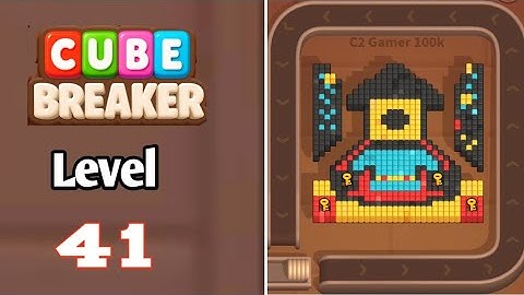 Color Cube Breaker Level 41 Solution Walkthrough 