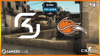 ESL Pro League S4 - SK Gaming vs. Echo Fox (Dust 2) - Narração PT-BR