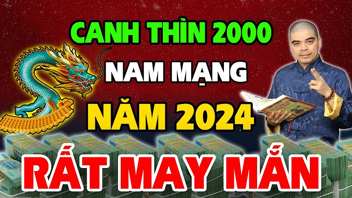 Năm 2000 là tuổi con gì năm 2024