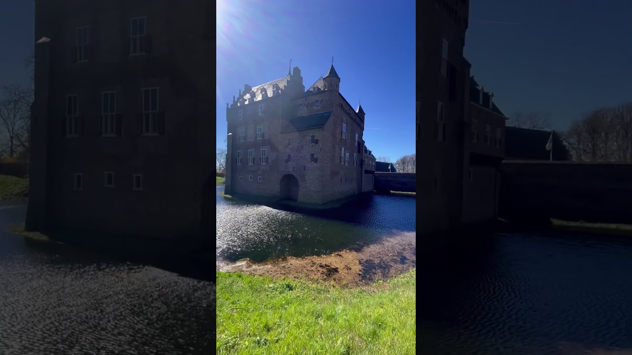 13th Century Moated Castle 🏰🙌😍