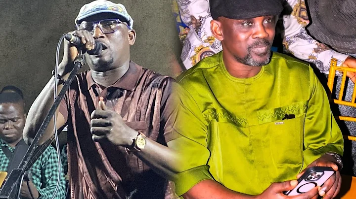 SPECIAL PRAYER FROM ALH. TIRI LEATHER FOR ALH. PASUMA AT HIS 1ST SHOW AFTER ARRIVING FROM U.S.A TOUR