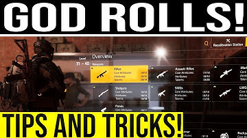 The Division 2. HOW TO CREATE OVERPOWERED GOD ROLLS!! Armor 2.0 Tips, Recalibration Guide & More!