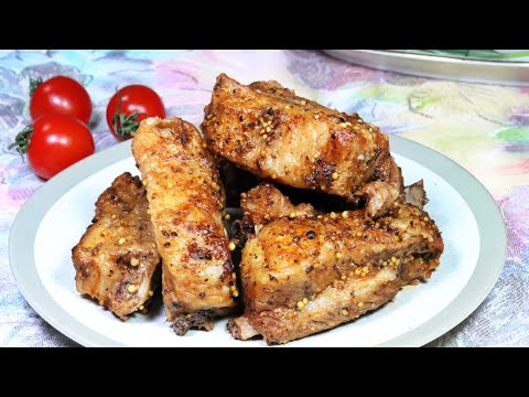 The kebab is no longer needed. Pork ribs in the oven in a magic marinade