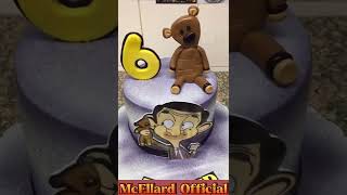 Mr. Bean and Teddy Cake Design