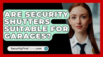 Are Security Shutters Suitable For Garages? - SecurityFirstCorp.com