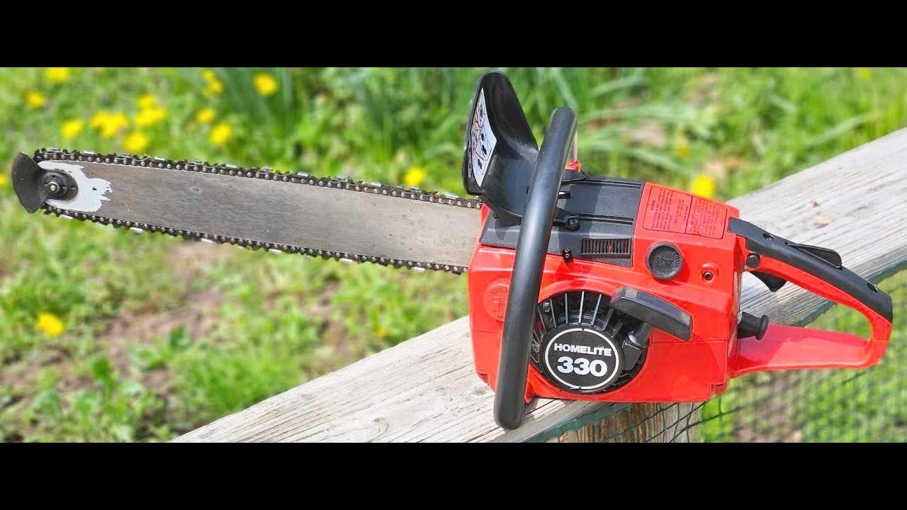Vintage Homelite 330 Chainsaw Vintage KIng Motor Sports YouTube