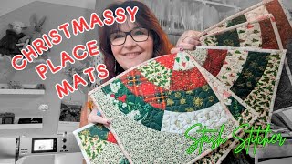 Lets Make Some Christmassy Placemats | #sewingforchristmas Vlog #69