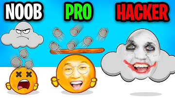 NOOB vs PRO vs HACKER In COVER ORANGE 2!? (ALL LEVELS!)