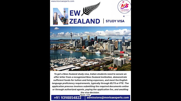 Study in NEWZEALAND✈️ | #visa #newzealand #education #studyabroad #students #youtubeshorts #reels