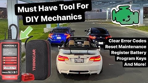 ThinkCar OBD2 Scanner Review Diagnostic Tool ThinkDiag 2 Setup Scan Error Codes For Any Vehicle!