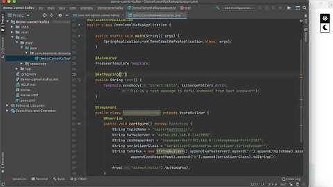 Apache Camel and Apache Kafka Integration using SpringBoot Microservice
