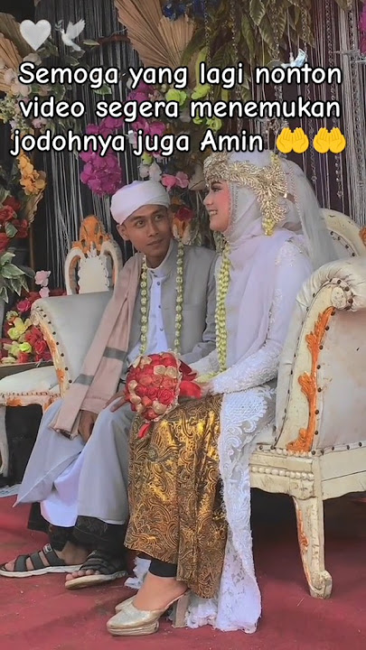 ketika menikah tanpa pacaran tapi ta'aruf an ‼️‼️‼️#nikah #pengantinviral #taaruf #wedding #shorts