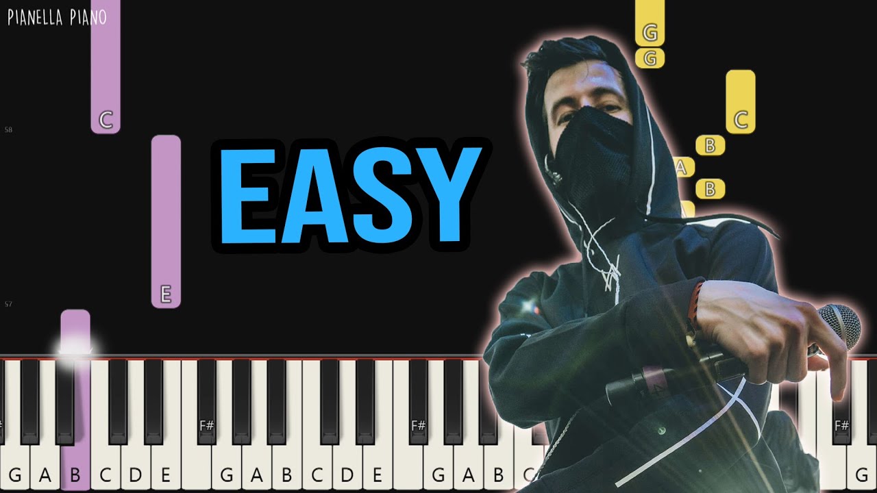 Alan Walker & Au/Ra - Out Of Love | EASY Piano Tutorial by Pianella Piano