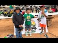 RC CARS BREAK LOOSE at MONSTER JAM Halftime Show!! 😱 XMAXX vs XRT vs ARRMA Kraton