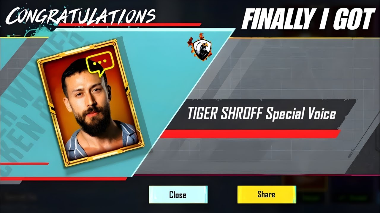 🔥Luckiest Crate Opening Ever in BGMI | Tiger Shroff Voice Pack In Bgmi ...