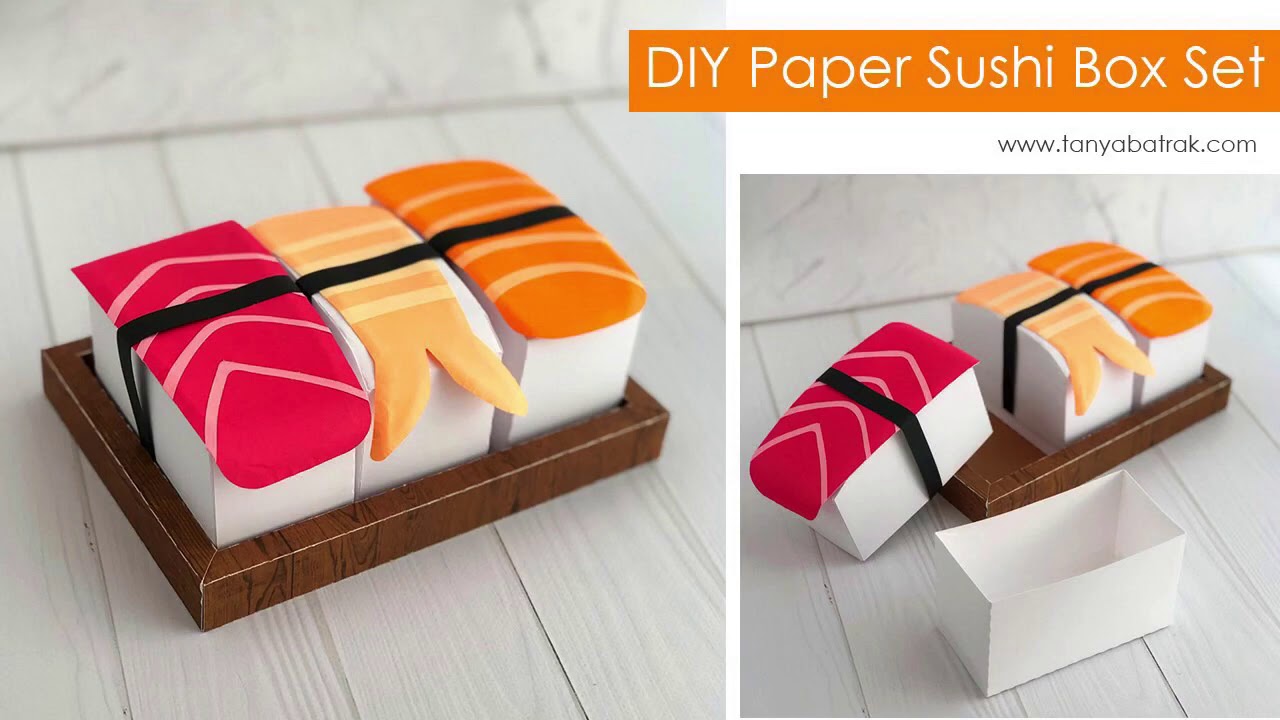 3D Felt Sushi Making Craft Kit - Makes 1