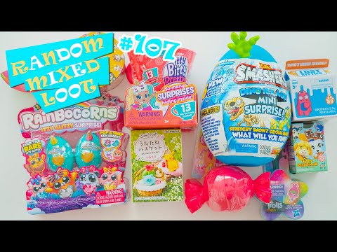 Random And Mixed Loot Opening Surprise Blind Bag Toys Unboxing #107 H5Kids
