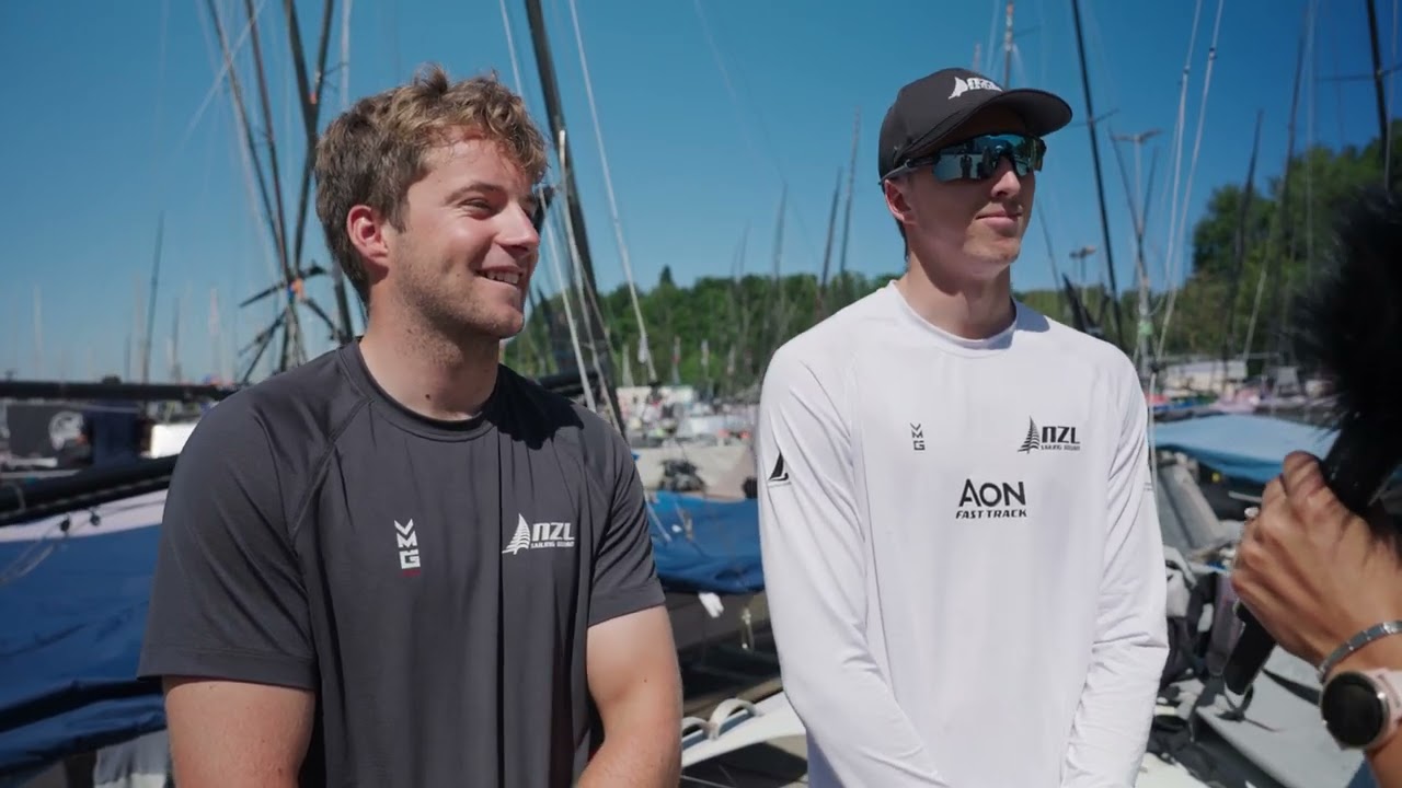 ⁣Seb MENZIES and George LEE RUSH Pre-race Interview