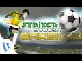 Brazil Germany world cup. Striker soccer: Brasil