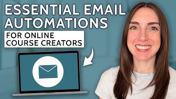 3 essential email automations for online course creators