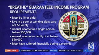 Applications open for L.A. County guaranteed income program