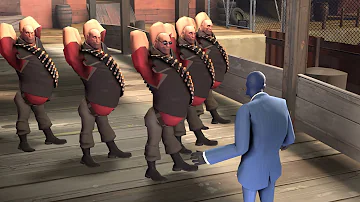 Heavy mains approaching the last blu spy [SFM]