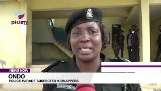 Ondo: Police Parade Suspected Kidnappers | NEWS