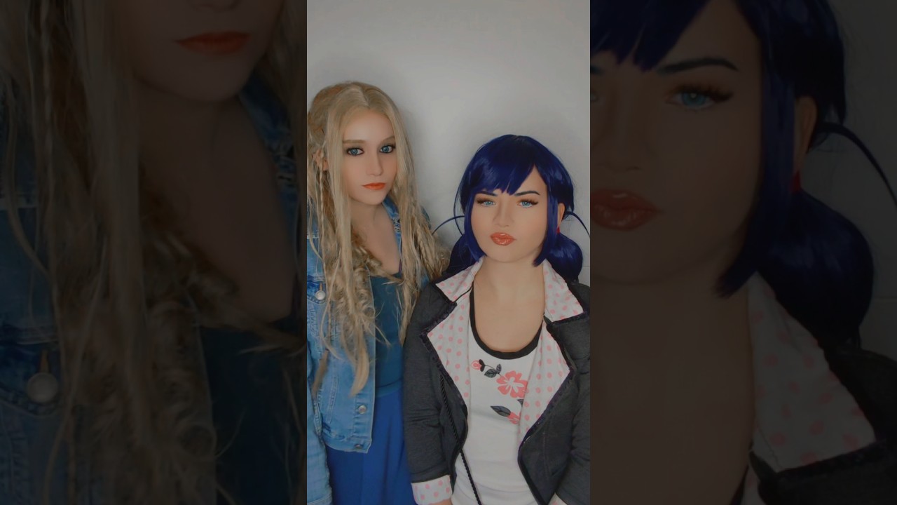 Different in cosplay | Sublime & Marinette @nikkihatsunecosplay#miraculous #cosplay #shorts