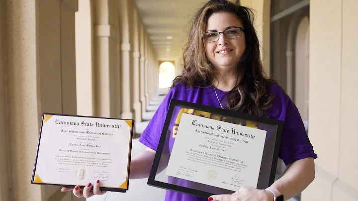 Mother's Day: LSU Ph.D. Candidate Cynthia Barton-R...